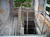 Лестница в башне заброшенной лоцманской станции