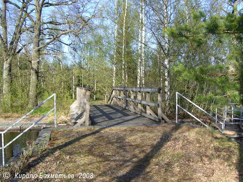 Мост на старом шлюзе № 21-22 "Сяркиярви"