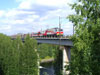 Электровоз Sr1-3079 с поездом Йоэнсу - Хельсинки